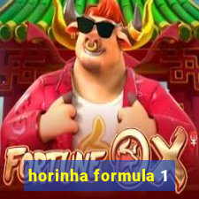 horinha formula 1